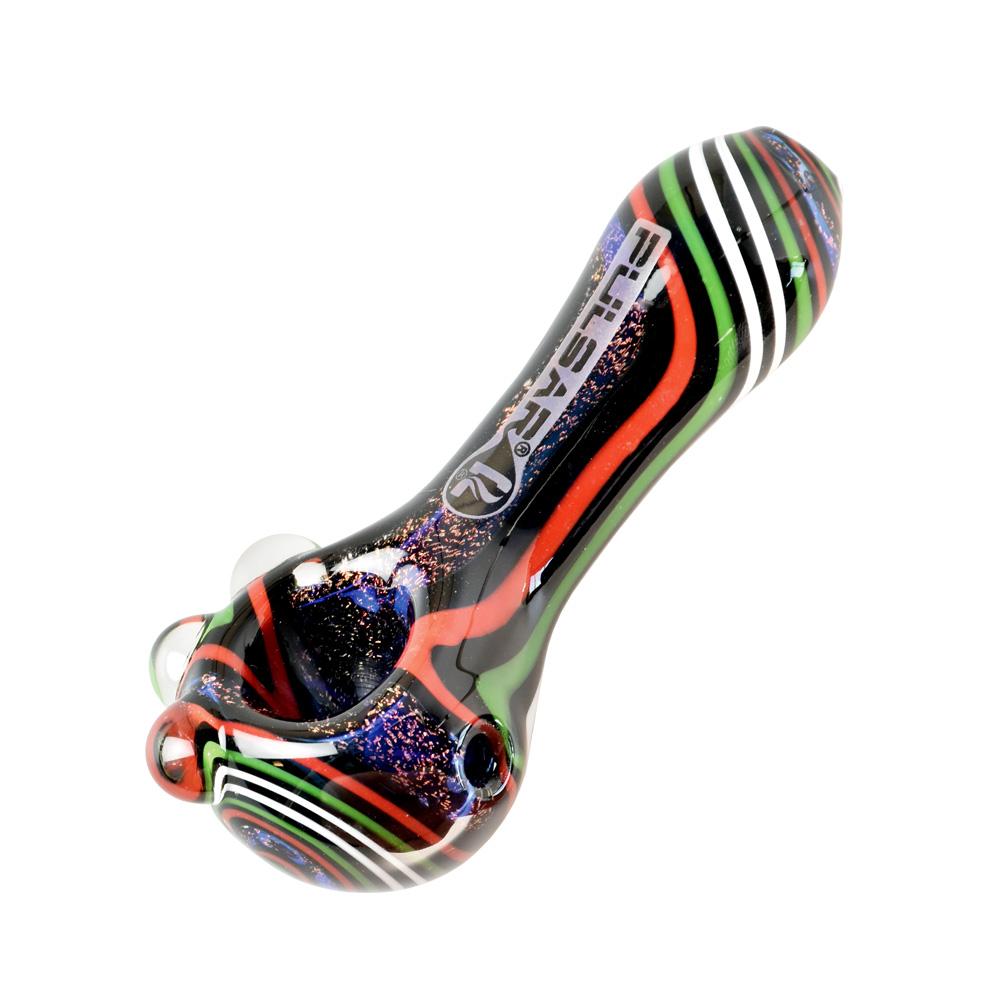 Pulsar 4” Cosmic Journey Spoon Pipe by Pulsar | Mission Dispensary