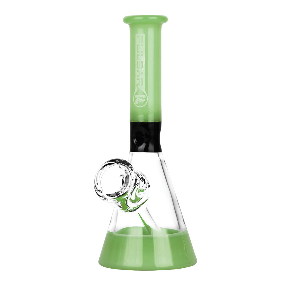 Pulsar 6” Fixed Bowl Mini Beaker Bong by Pulsar | Mission Dispensary