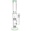 Pulsar 16.5” Double Stereo Matrix Perc Bong by Pulsar | Mission Dispensary