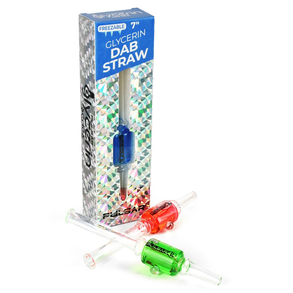 Pulsar Glycerin Freezable Dab Straw by Pulsar | Mission Dispensary