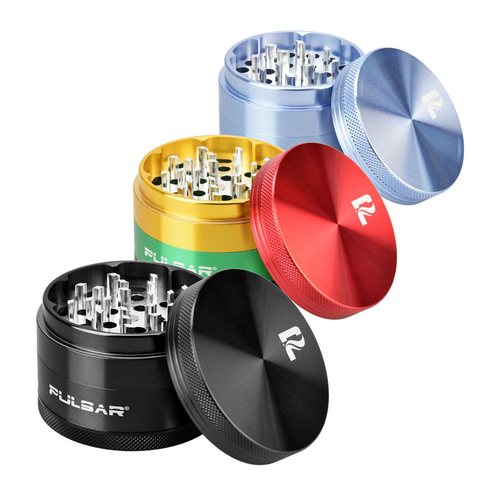 Pulsar 2 Hard Top 4-Piece Grinder by Pulsar | Mission Dispensary