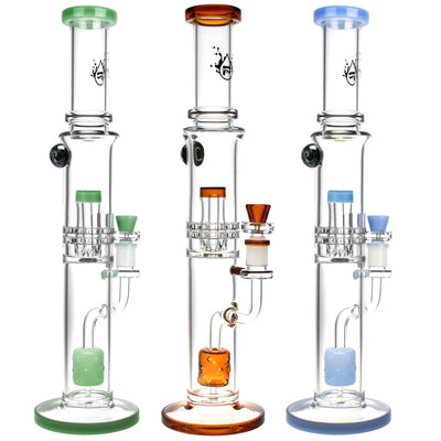 Pulsar 15.5” Honeycomb Perc Bong by Pulsar | Mission Dispensary