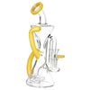 Pulsar 8” Hourglass Recycler Bong by Pulsar | Mission Dispensary