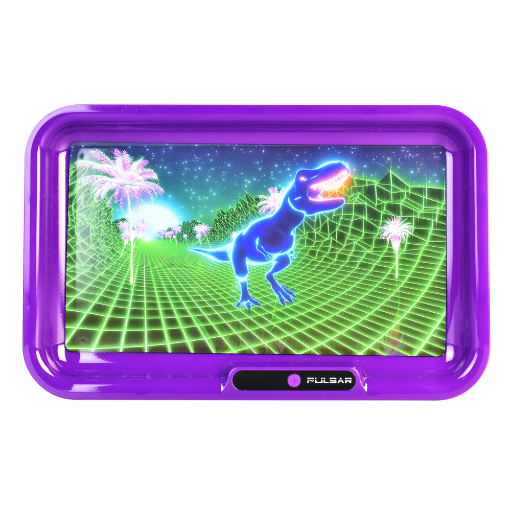 Pulsar LED Rolling Trays (11” x 7”) - Multiple Designs! by Pulsar | Mission Dispensary