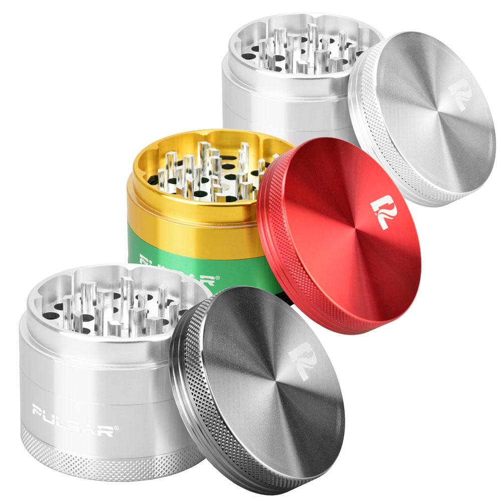 Pulsar 2.5 Hard Top 4-Piece Grinder by Pulsar | Mission Dispensary