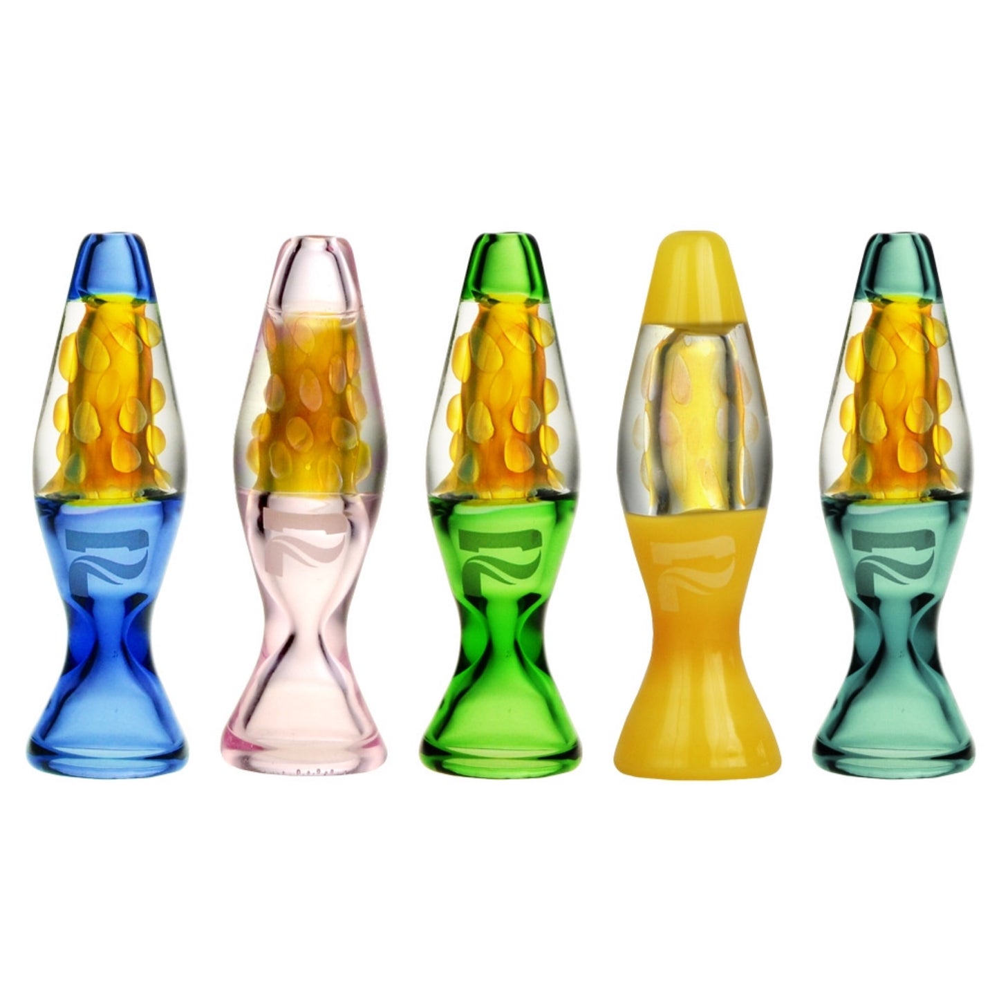 Pulsar 3” Lava Lamp Chillum Pipe by Pulsar | Mission Dispensary