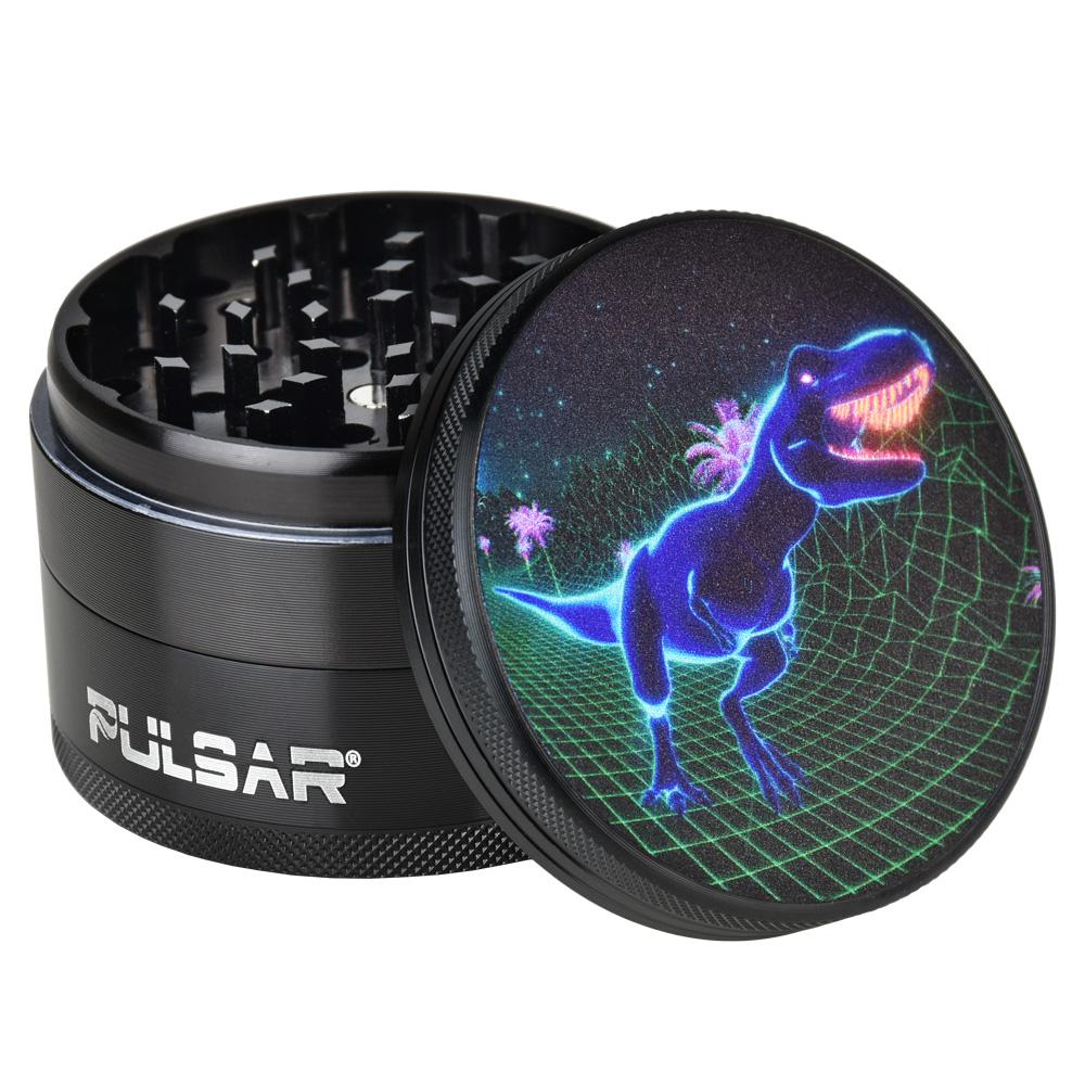Pulsar 2.5” Metal 4-Piece Grinder - Multiple Designs! by Pulsar | Mission Dispensary