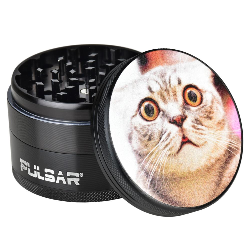 Pulsar 2.5” Metal 4-Piece Grinder - Multiple Designs! by Pulsar | Mission Dispensary