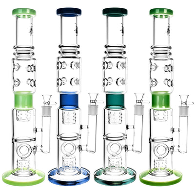 Pulsar 18” Multi Perc Boss Bong by Pulsar | Mission Dispensary
