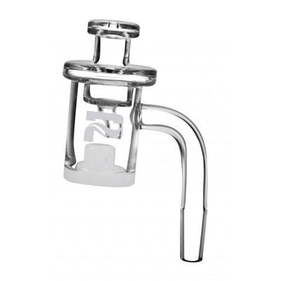 Pulsar Core Reactor Banger w. Carb Cap (90° Angle) by Pulsar | Mission Dispensary