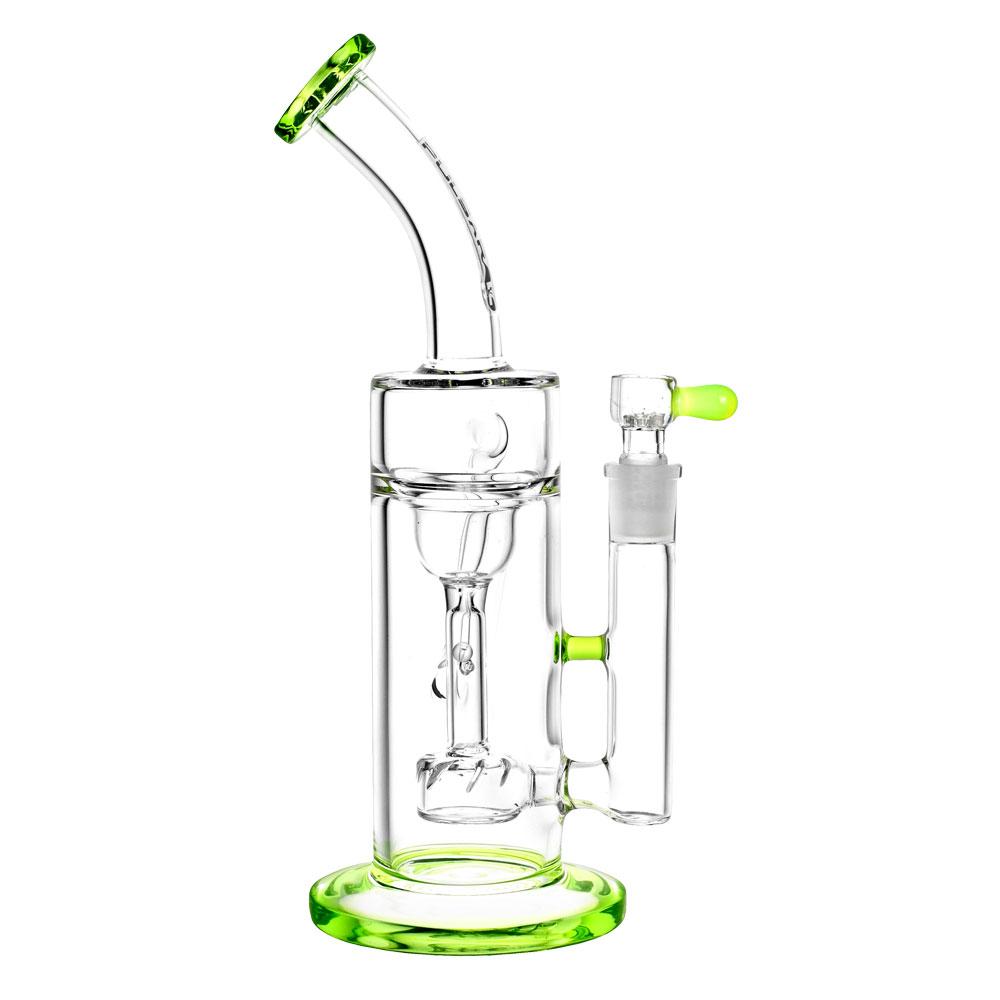 Pulsar 10” Pearl Recycler Bong by Pulsar | Mission Dispensary