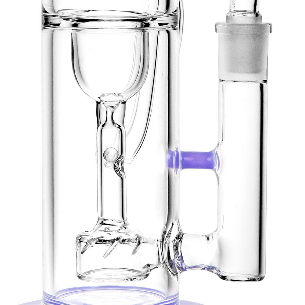 Pulsar 10” Pearl Recycler Bong by Pulsar | Mission Dispensary