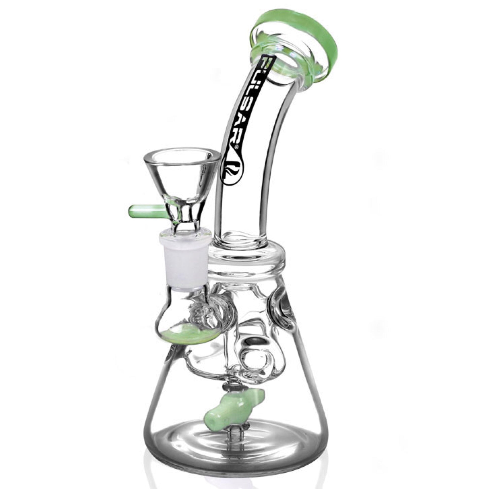 Pulsar 7.5” Propeller Perc Travel Bong by Pulsar | Mission Dispensary