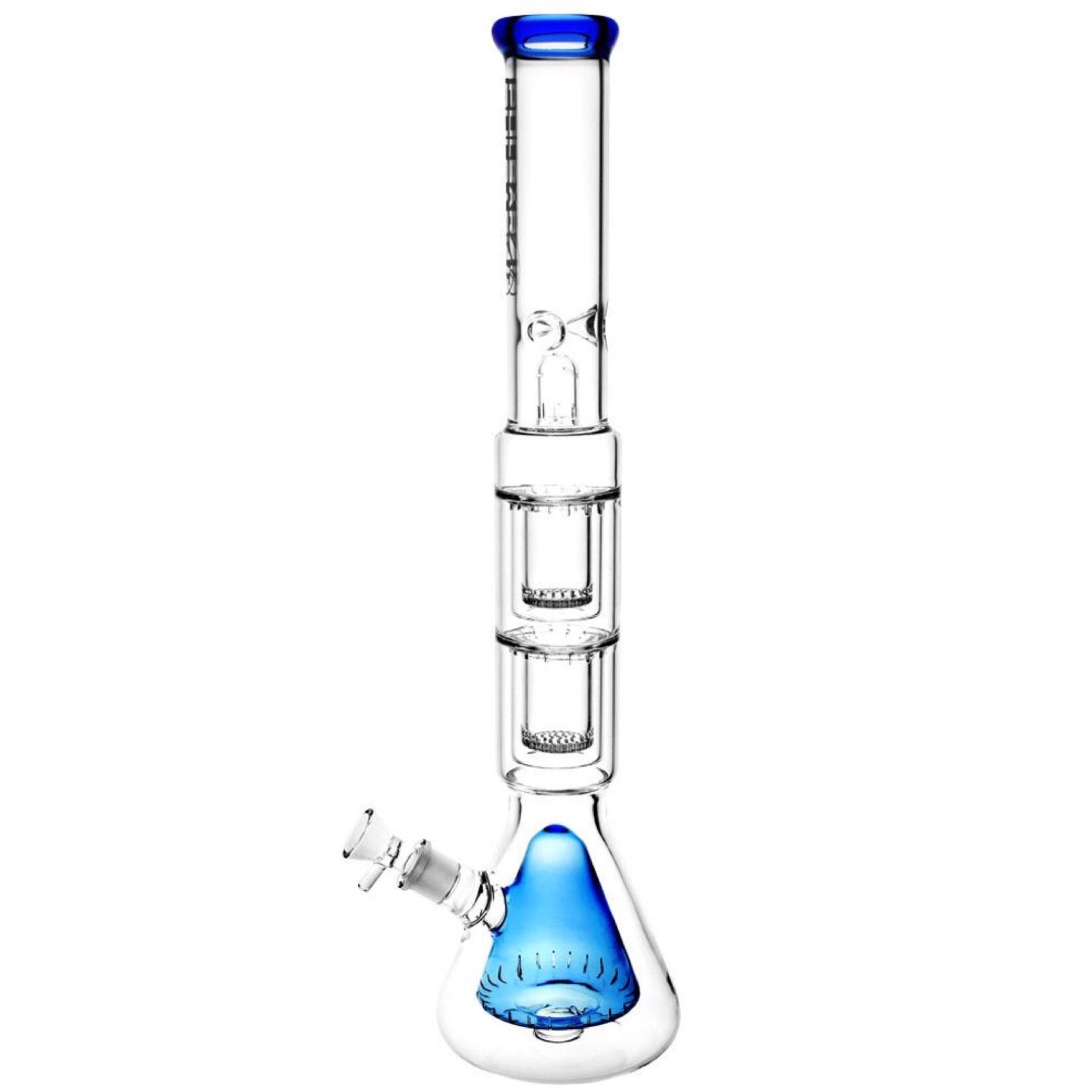 Pulsar 21.5” Quad Perc Beaker Bong by Pulsar | Mission Dispensary