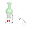 Pulsar Quartz Banger w. Helix Carb Cap (14mm Joint, 45° Angle) by Pulsar | Mission Dispensary