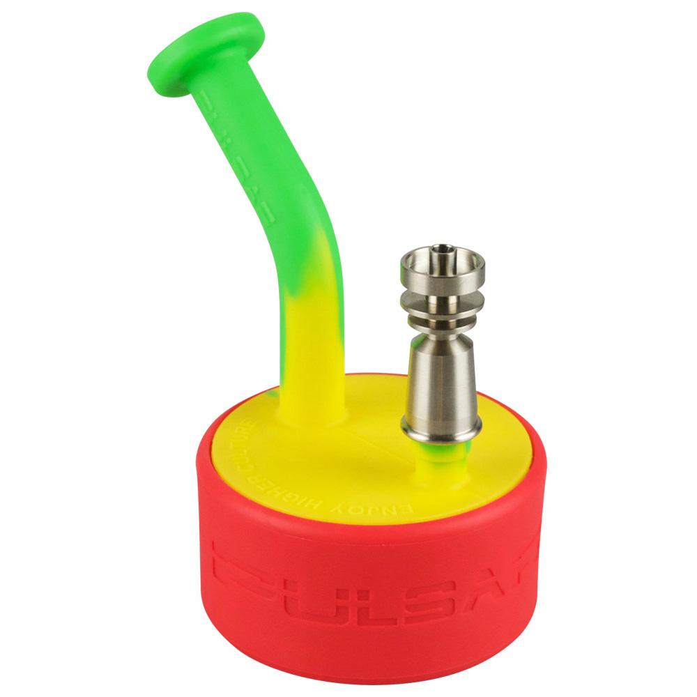 Pulsar 5.5” RIP Puck Silicone Dab Rig by Pulsar | Mission Dispensary