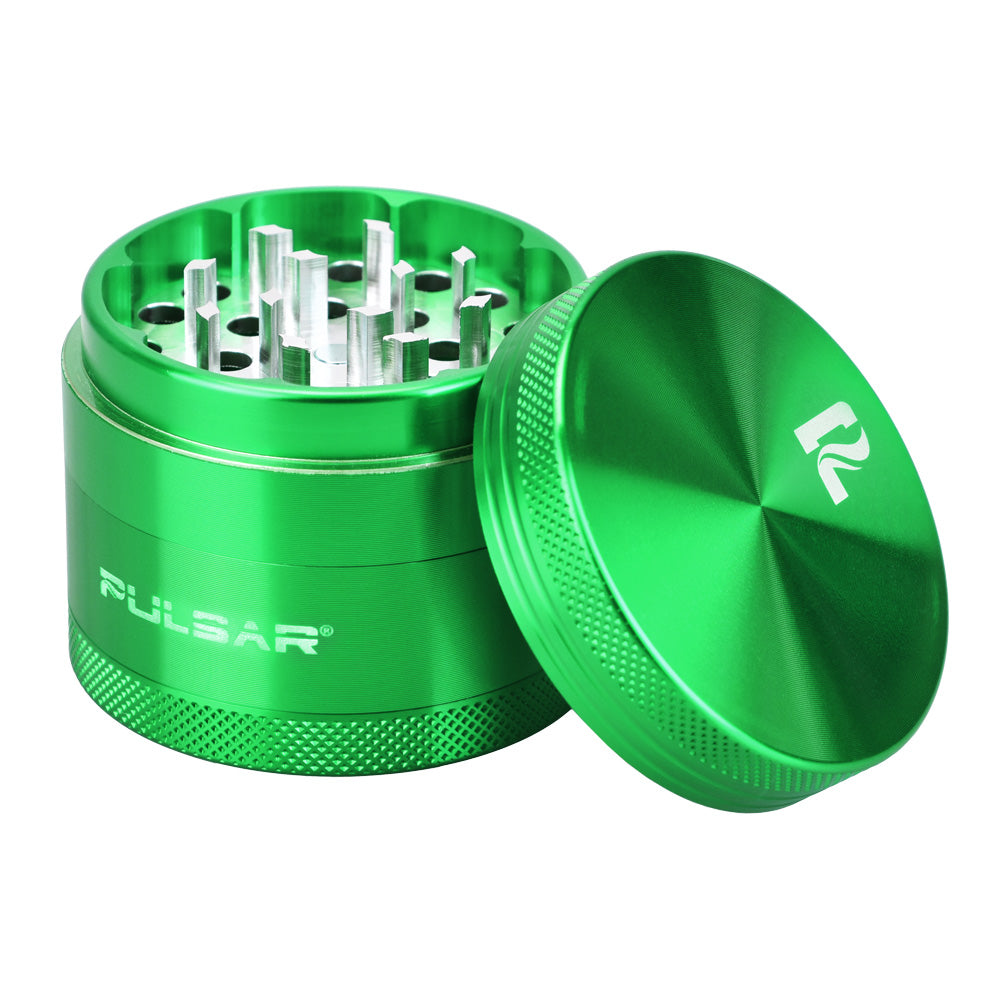 Pulsar 2 Hard Top 4-Piece Grinder by Pulsar | Mission Dispensary