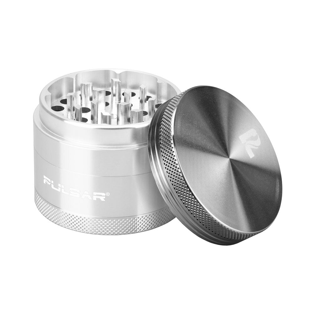 Pulsar 2 Hard Top 4-Piece Grinder by Pulsar | Mission Dispensary