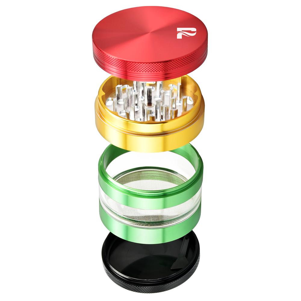 Pulsar 2.5 Hard Top & Window 4-Piece Grinder by Pulsar | Mission Dispensary