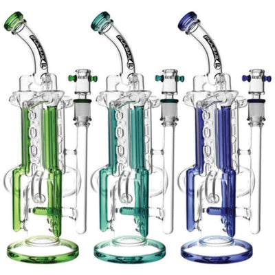 Pulsar 14” Space Station Recycler Bong by Pulsar | Mission Dispensary