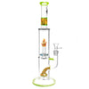 Pulsar 15” Spiral Space Glow Bong by Pulsar | Mission Dispensary