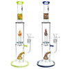 Pulsar 15” Spiral Space Glow Bong by Pulsar | Mission Dispensary