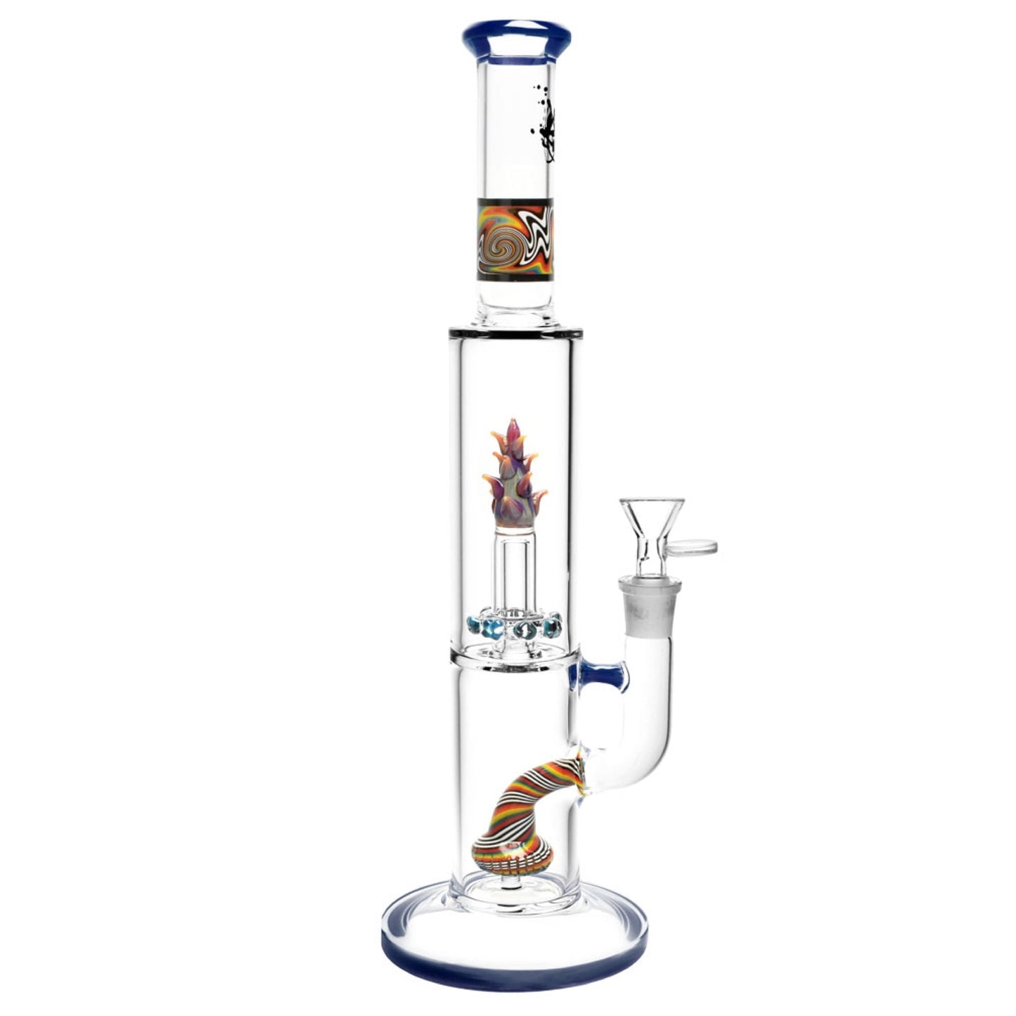 Pulsar 15” Spiral Space Glow Bong by Pulsar | Mission Dispensary