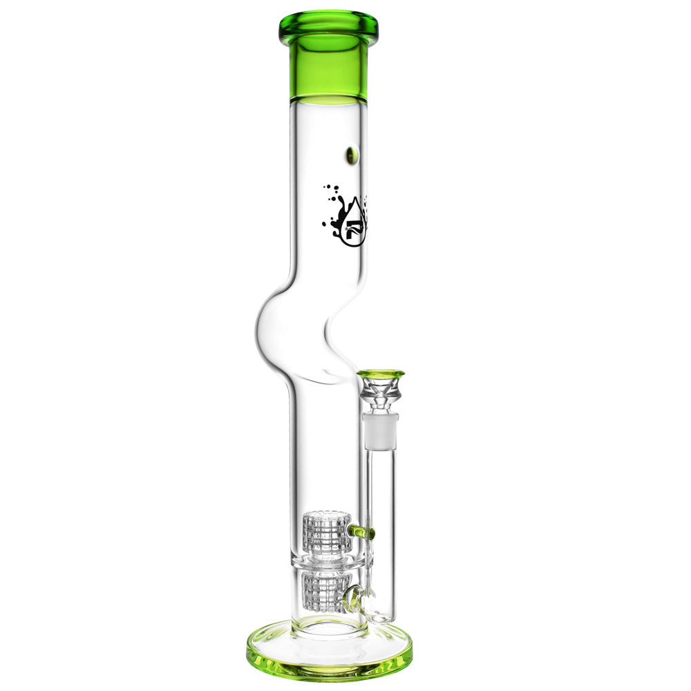 Pulsar 16.5” Bent Tube Bong by Pulsar | Mission Dispensary