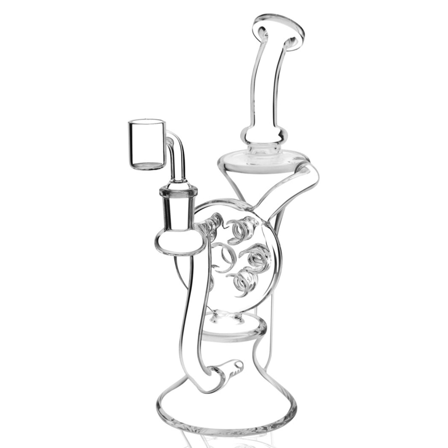 Pulsar 9.5” Swiss Recycler Dab Rig by Pulsar | Mission Dispensary