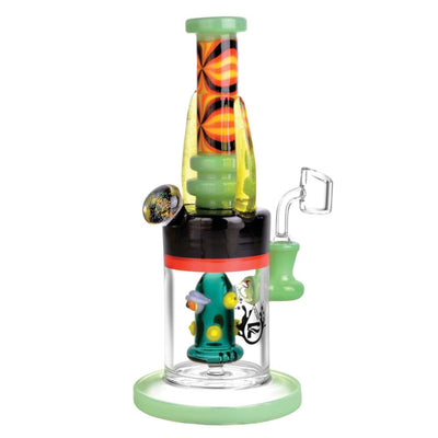 Pulsar 9” Third Eye Deco Oil Rig by Pulsar | Mission Dispensary