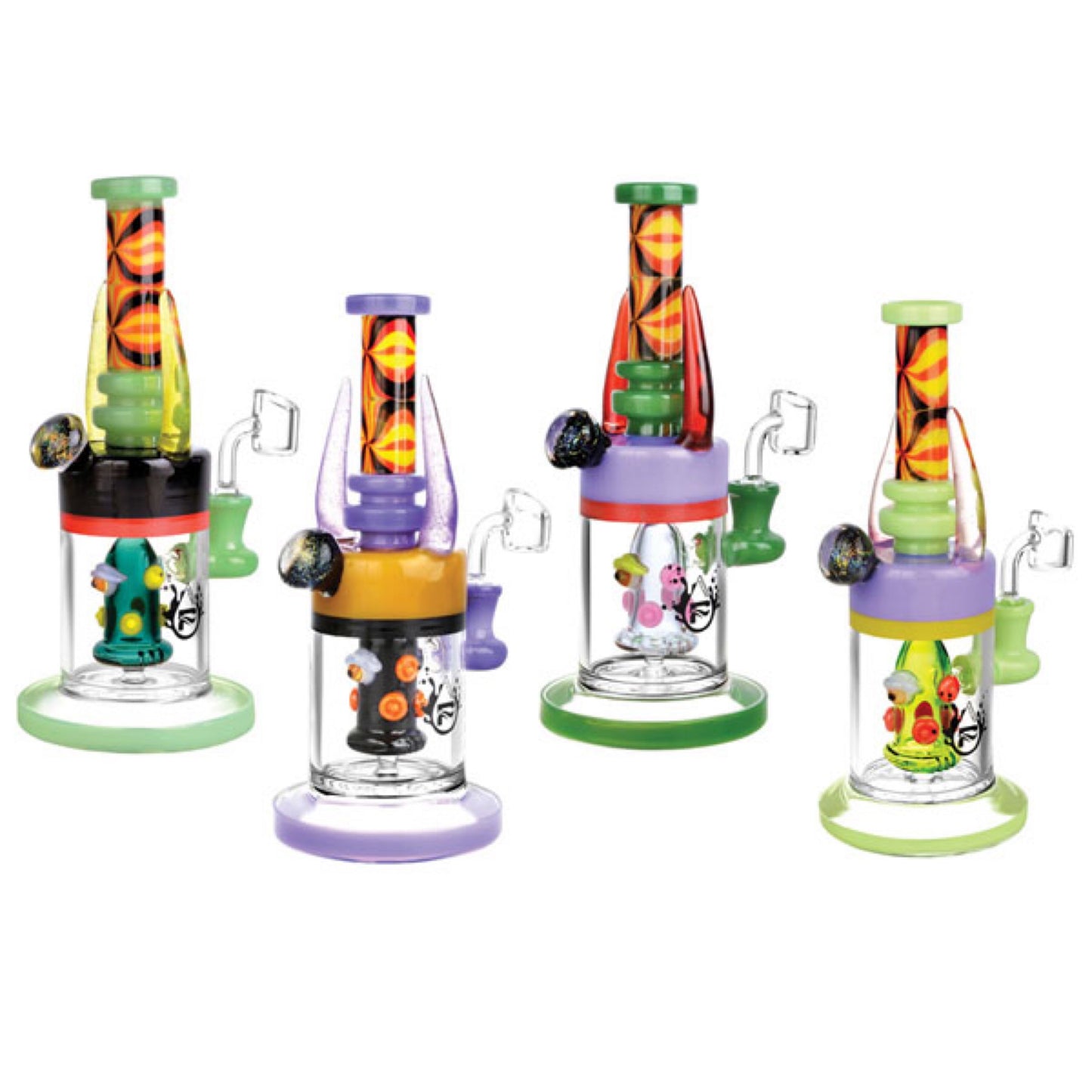 Pulsar 9” Third Eye Deco Oil Rig by Pulsar | Mission Dispensary