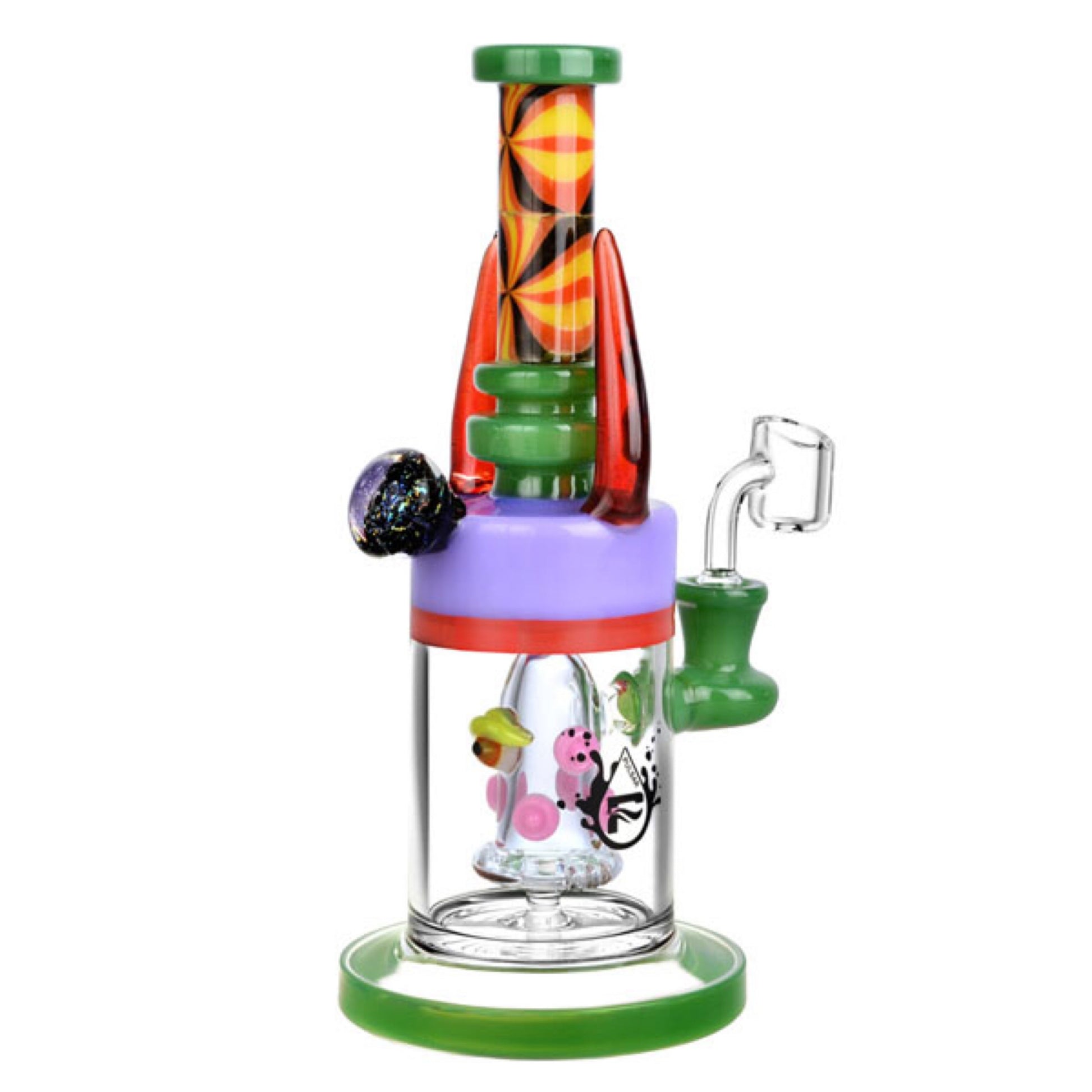 Pulsar 9” Third Eye Deco Oil Rig by Pulsar | Mission Dispensary