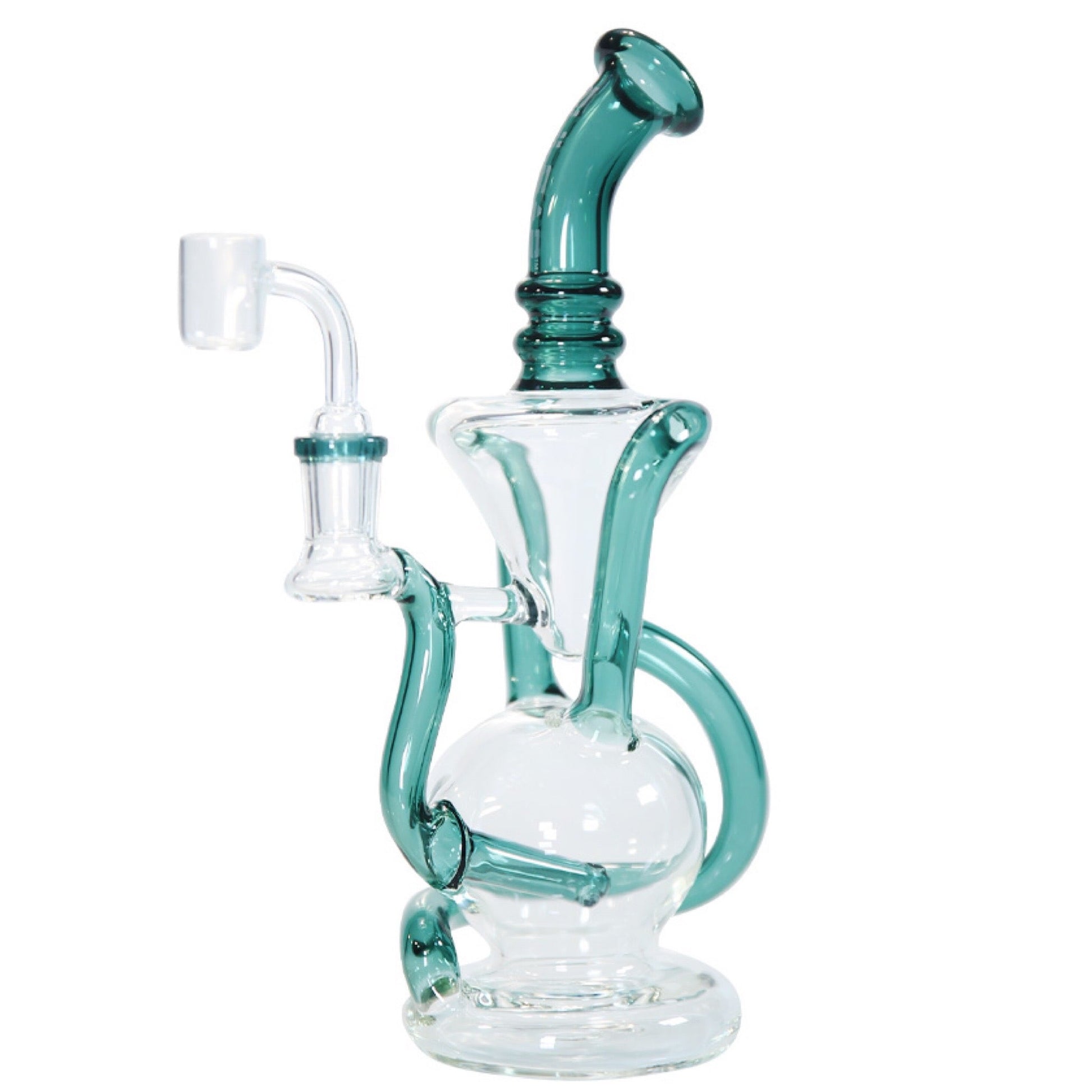Pulsar 9” Vortex Recycler Oil Rig by Pulsar | Mission Dispensary
