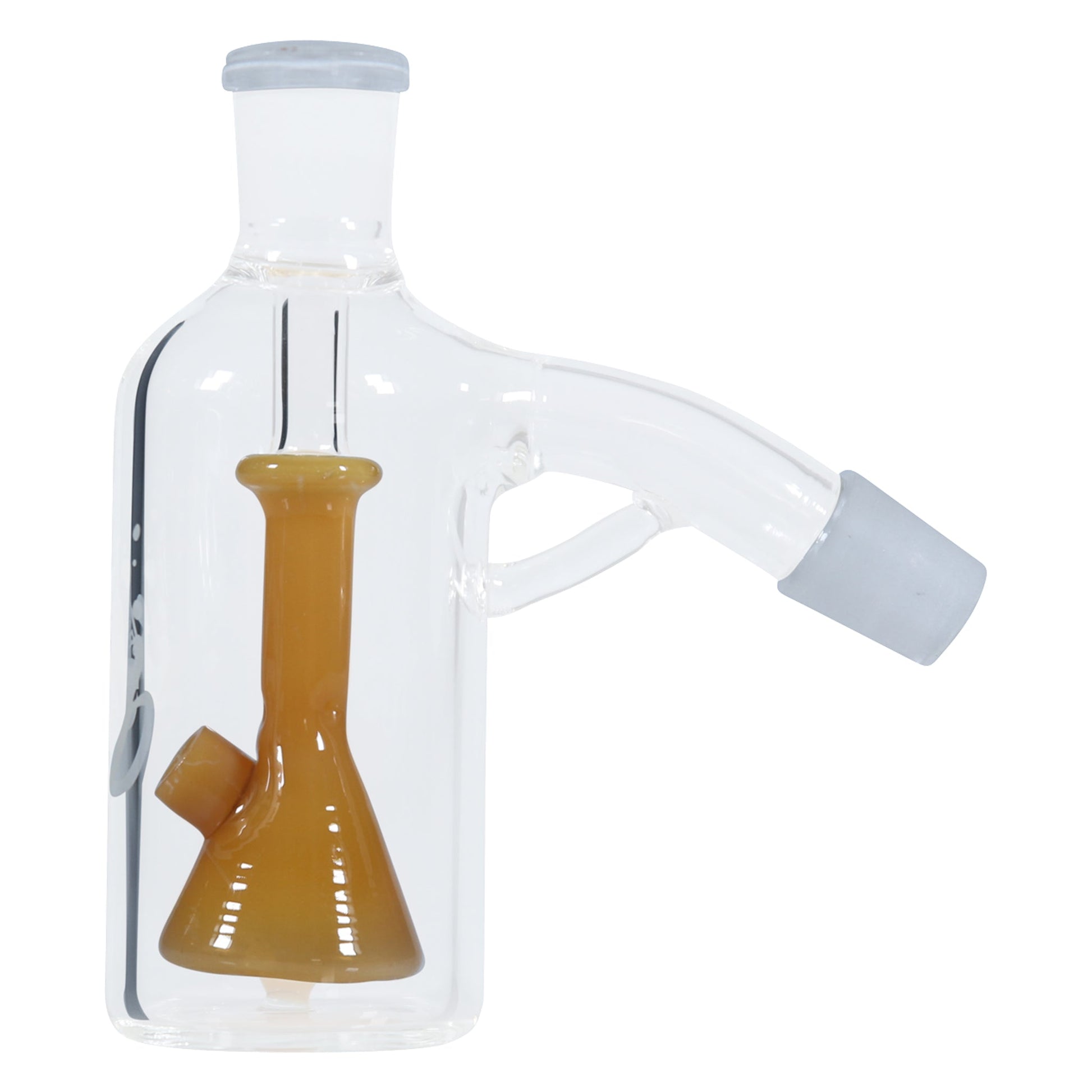 Pulsar Beaker Perc Ash Catcher (14mm Joint, 45° Angle) by Pulsar | Mission Dispensary