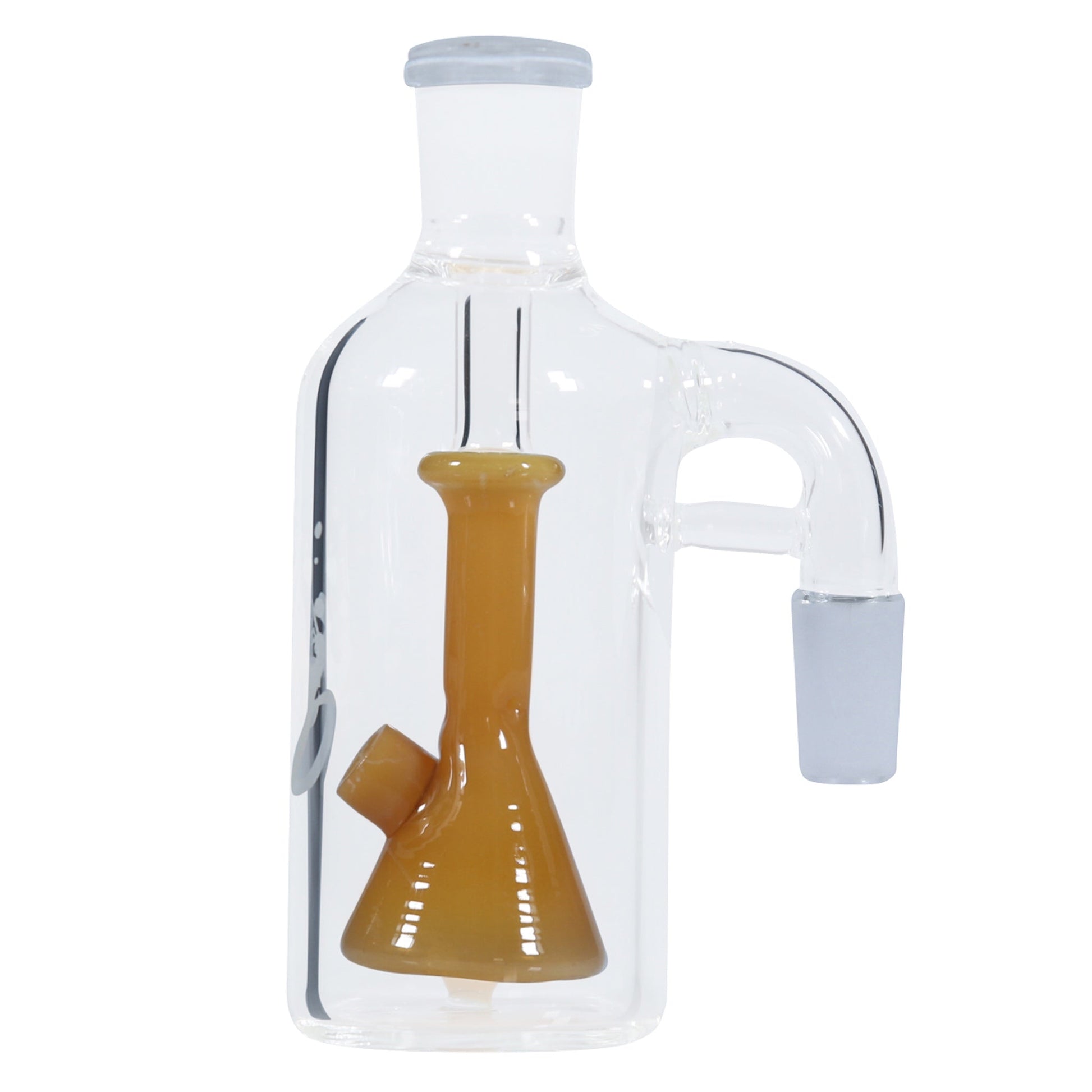 Pulsar Beaker Perc Ash Catcher (14mm Joint, 90° Angle) by Pulsar | Mission Dispensary