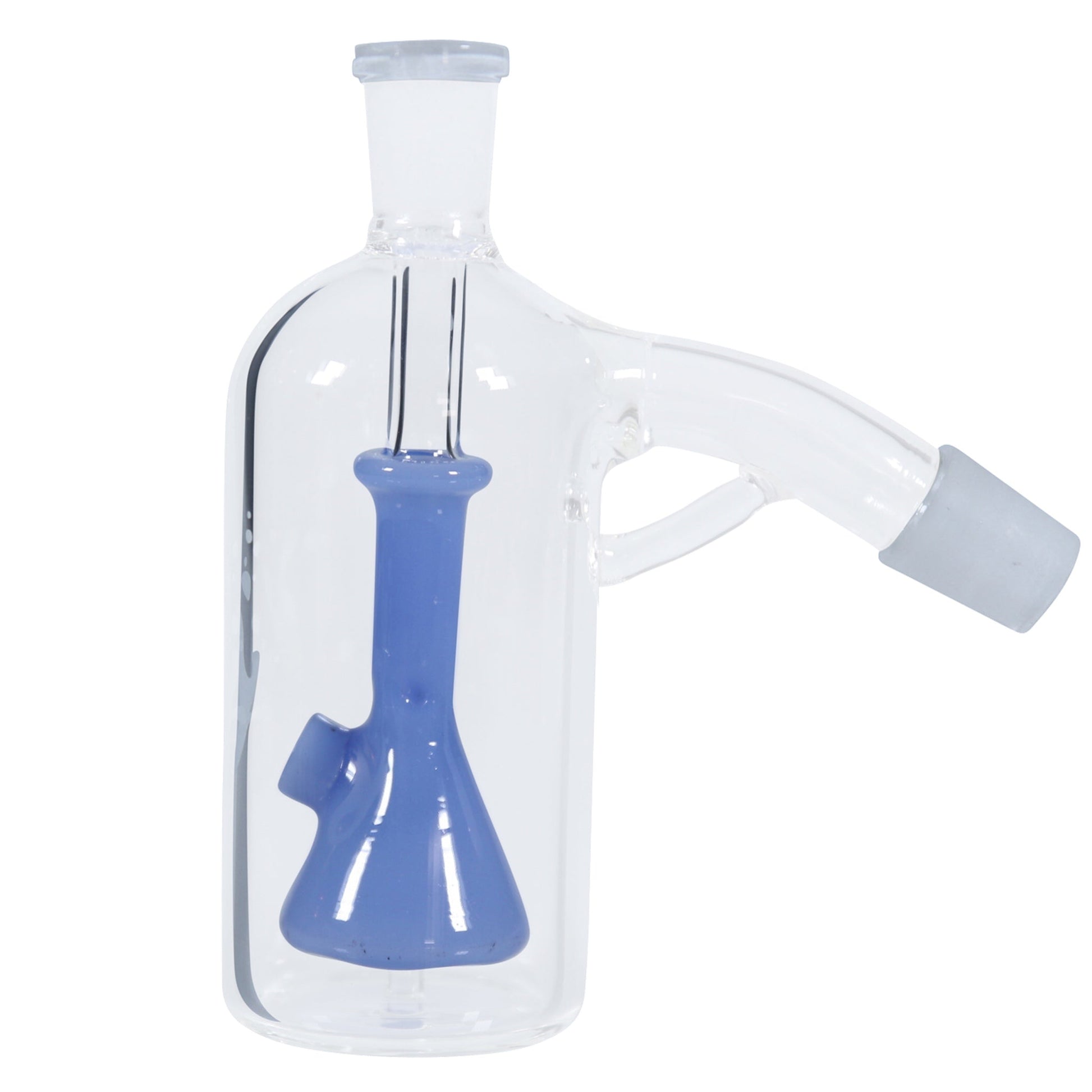 Pulsar Beaker Perc Ash Catcher (14mm Joint, 45° Angle) by Pulsar | Mission Dispensary