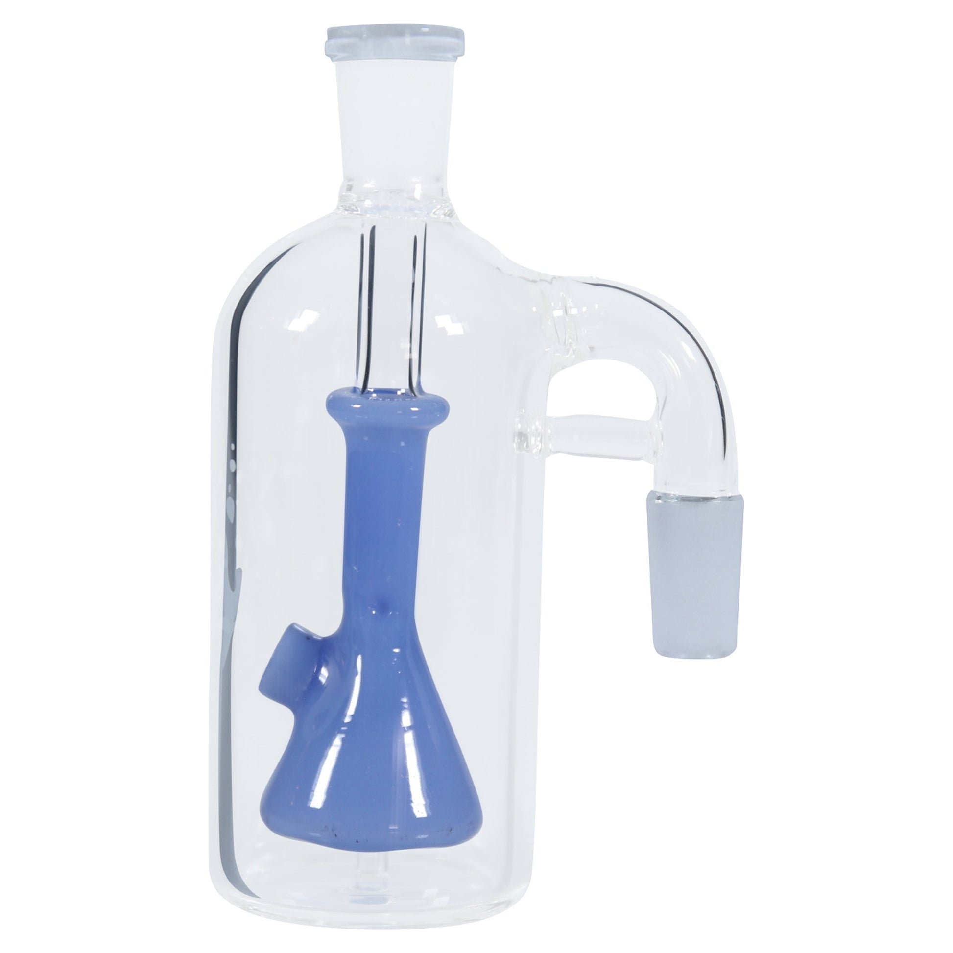 Pulsar Beaker Perc Ash Catcher (14mm Joint, 90° Angle) by Pulsar | Mission Dispensary