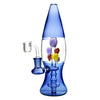 Pulsar 9” Hearts Lava Lamp Dab Rig by Pulsar | Mission Dispensary