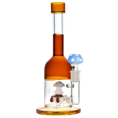 Pulsar 9” Mushroom Perc Bong 🍄 by Pulsar | Mission Dispensary