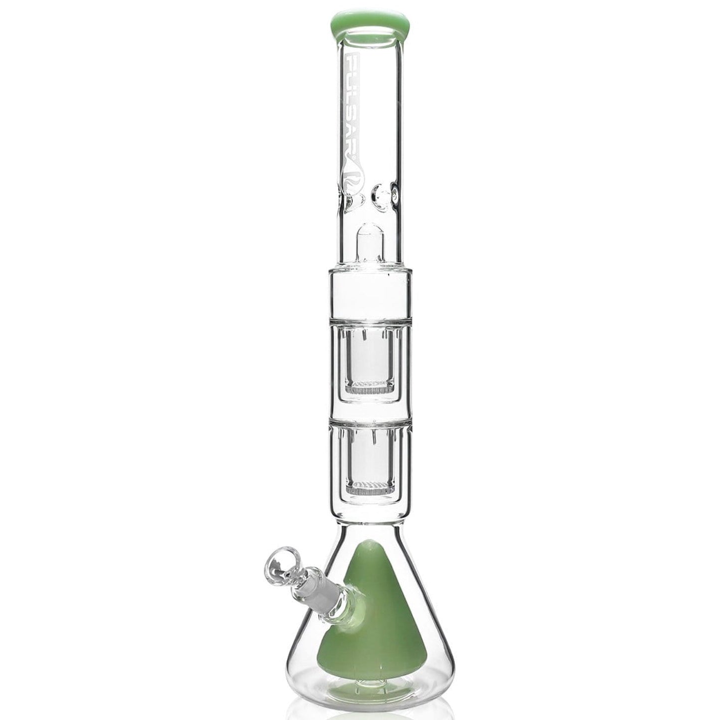 Pulsar 21.5” Quad Perc Beaker Bong by Pulsar | Mission Dispensary