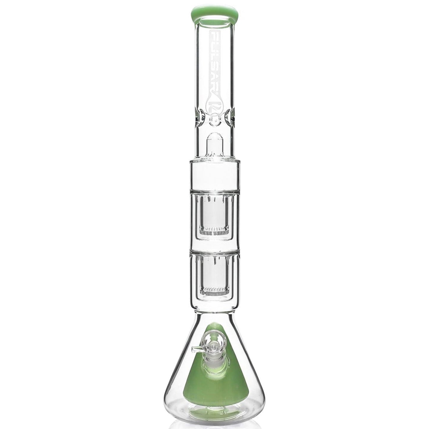 Pulsar 21.5” Quad Perc Beaker Bong by Pulsar | Mission Dispensary