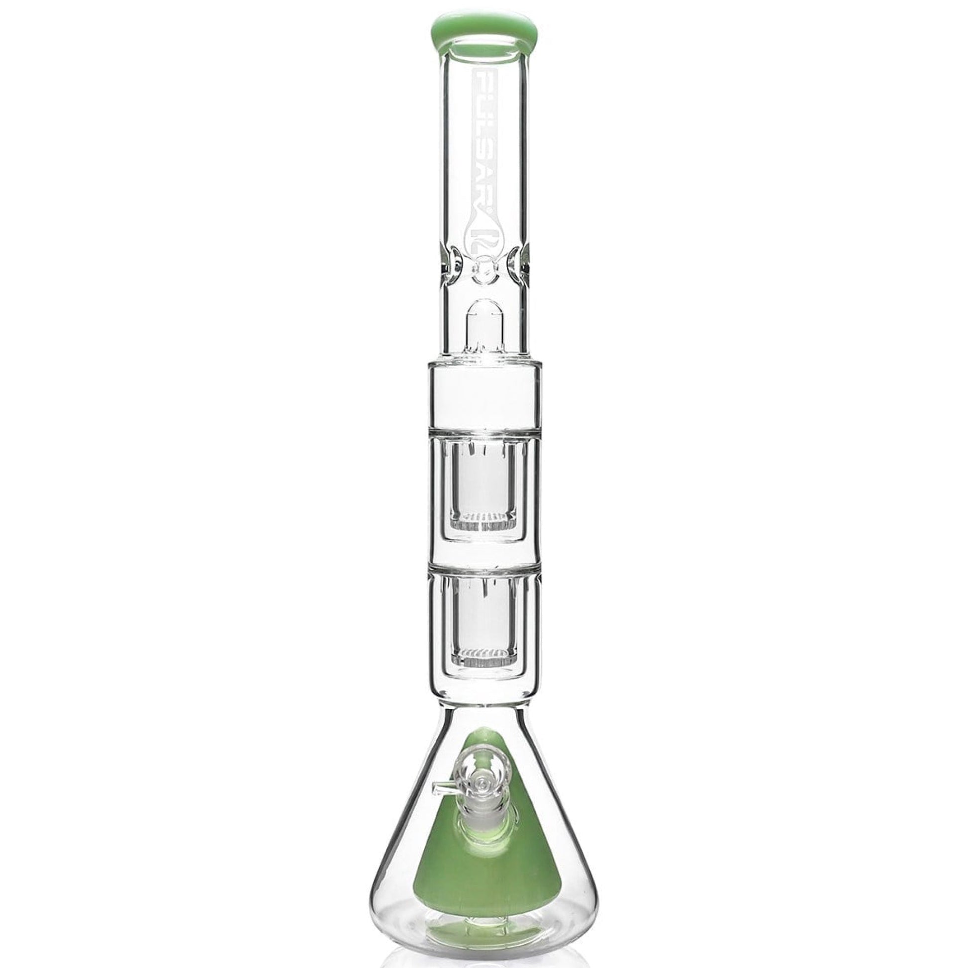 Pulsar 21.5” Quad Perc Beaker Bong by Pulsar | Mission Dispensary