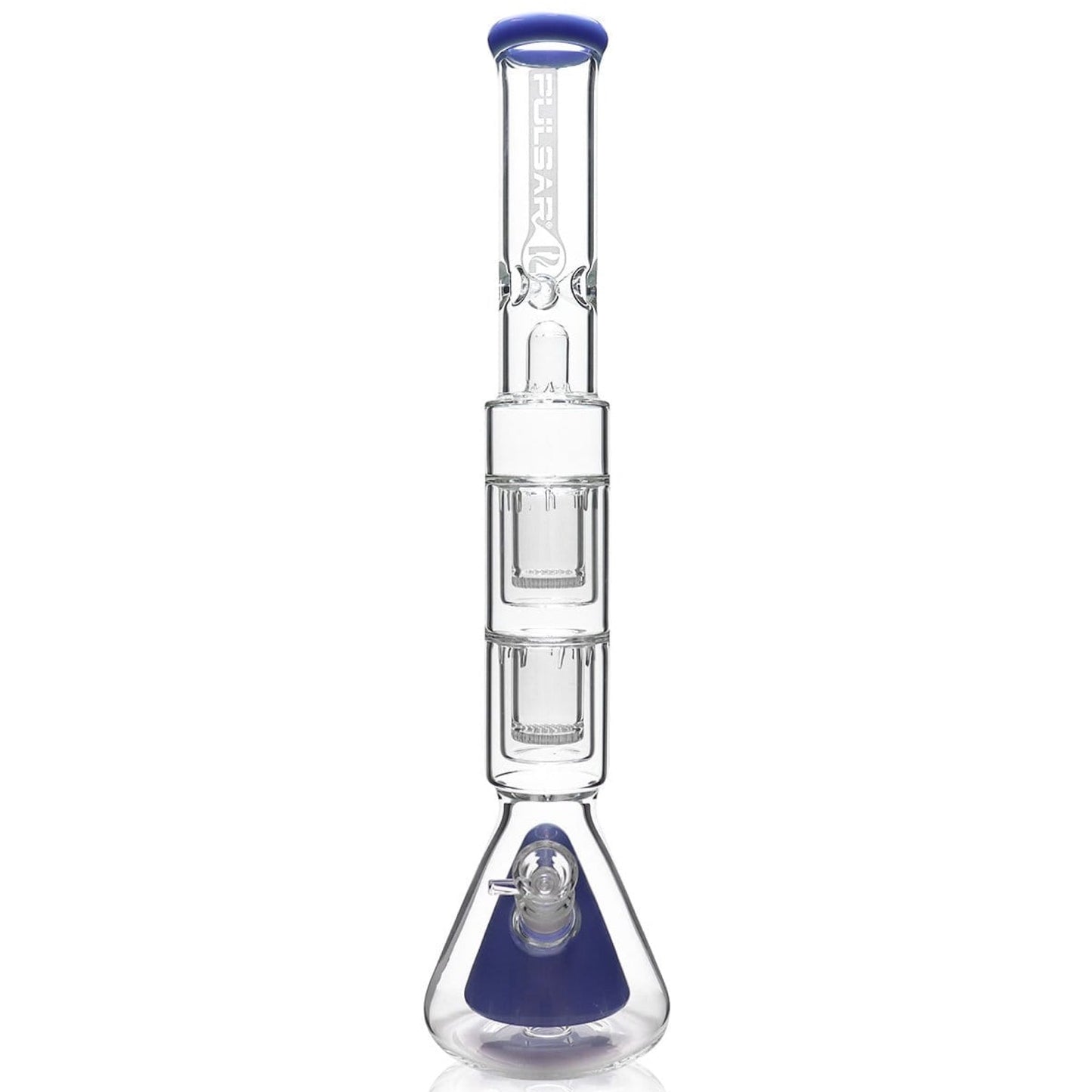 Pulsar 21.5” Quad Perc Beaker Bong by Pulsar | Mission Dispensary