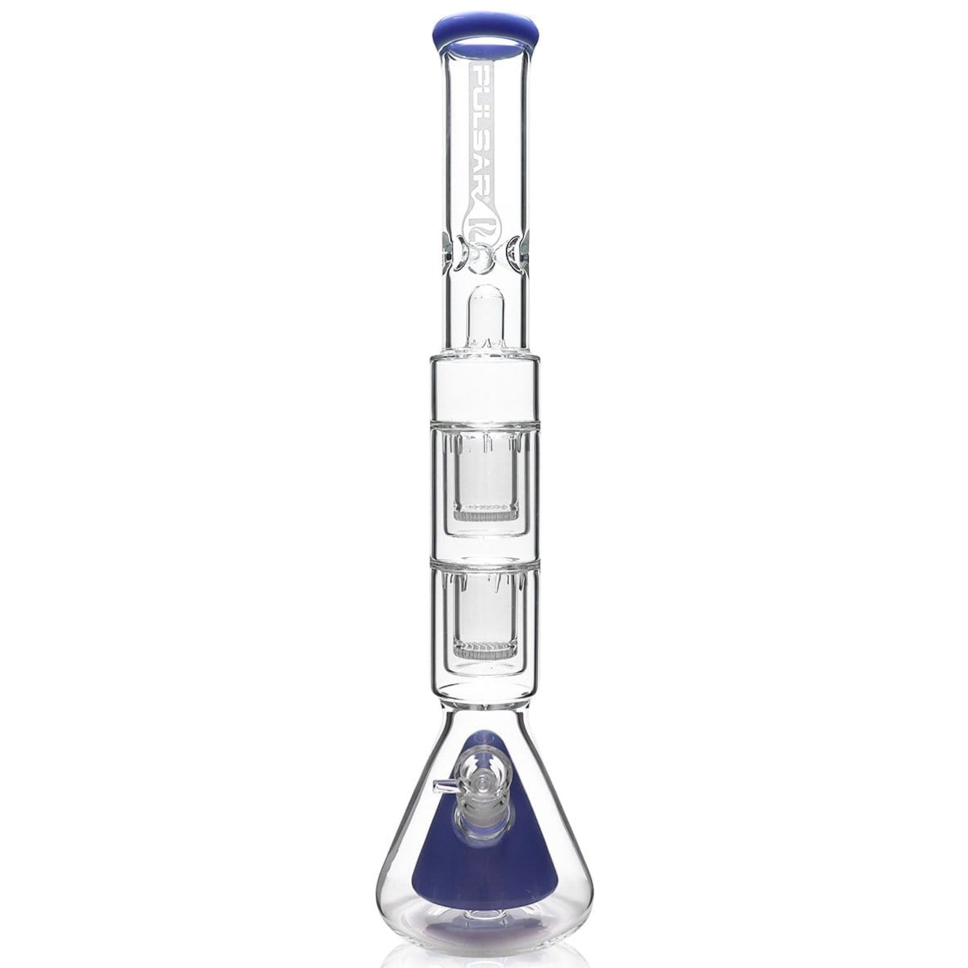 Pulsar 21.5” Quad Perc Beaker Bong by Pulsar | Mission Dispensary