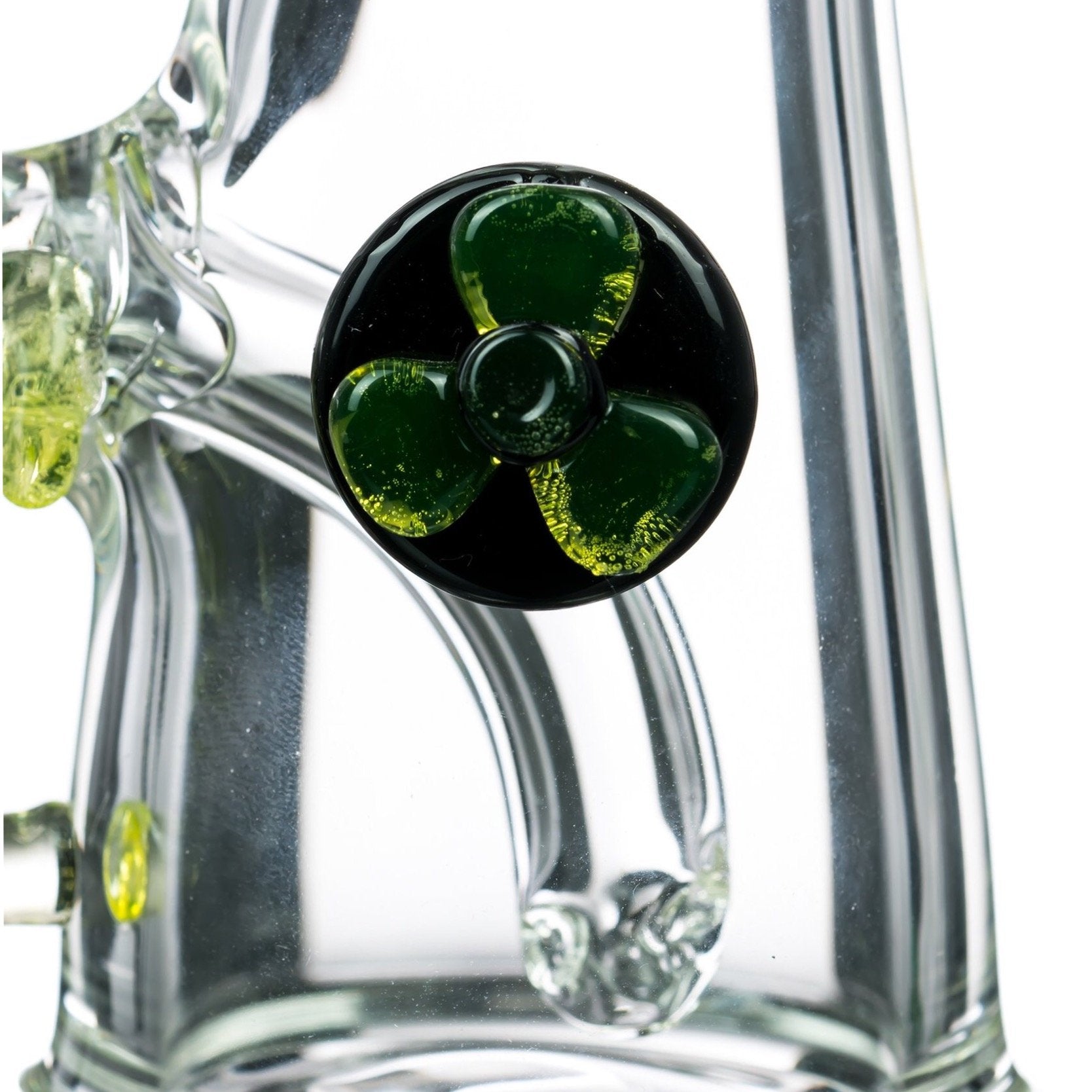 Empire Glassworks 6” Radioactive Cloud Bong w. Nuke Bowl 