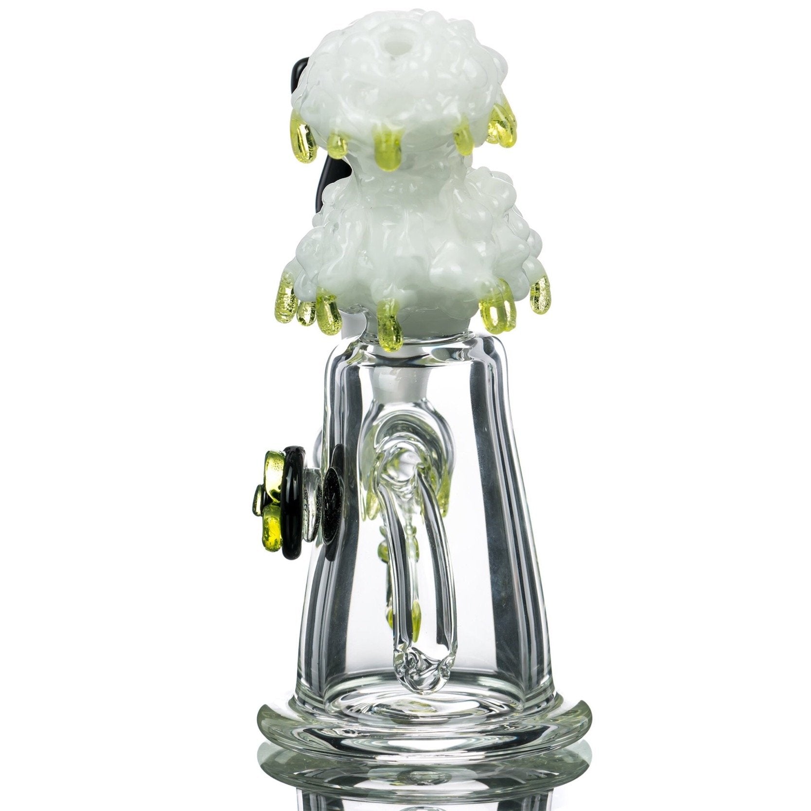 Empire Glassworks 6” Radioactive Cloud Bong w. Nuke Bowl 