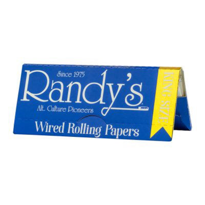 Randy’s Classic King Size Wired Rolling Papers by Randy’s | Mission Dispensary