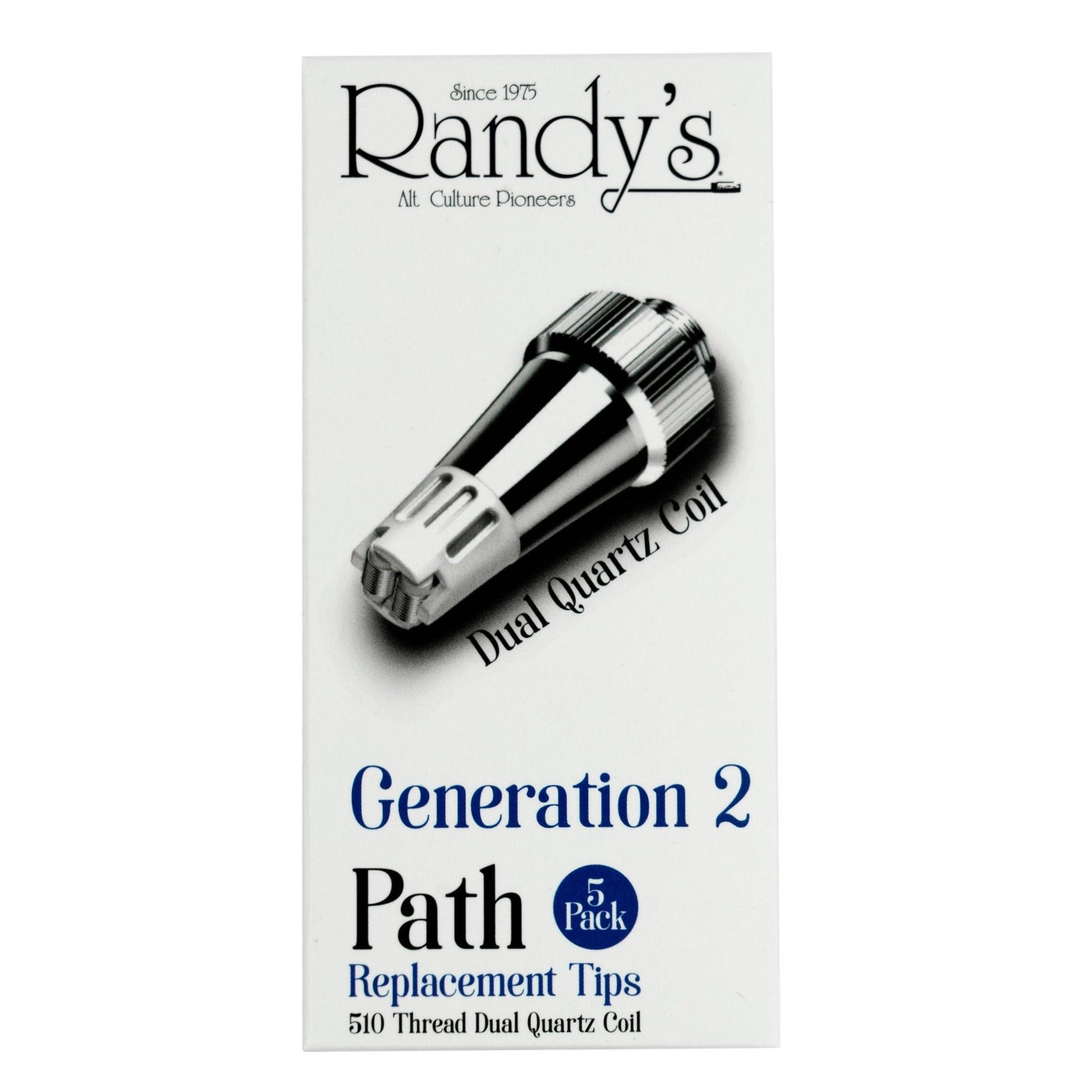 Randy’s Path Gen 2 Dual Quartz Coil Tips by Randy’s | Mission Dispensary