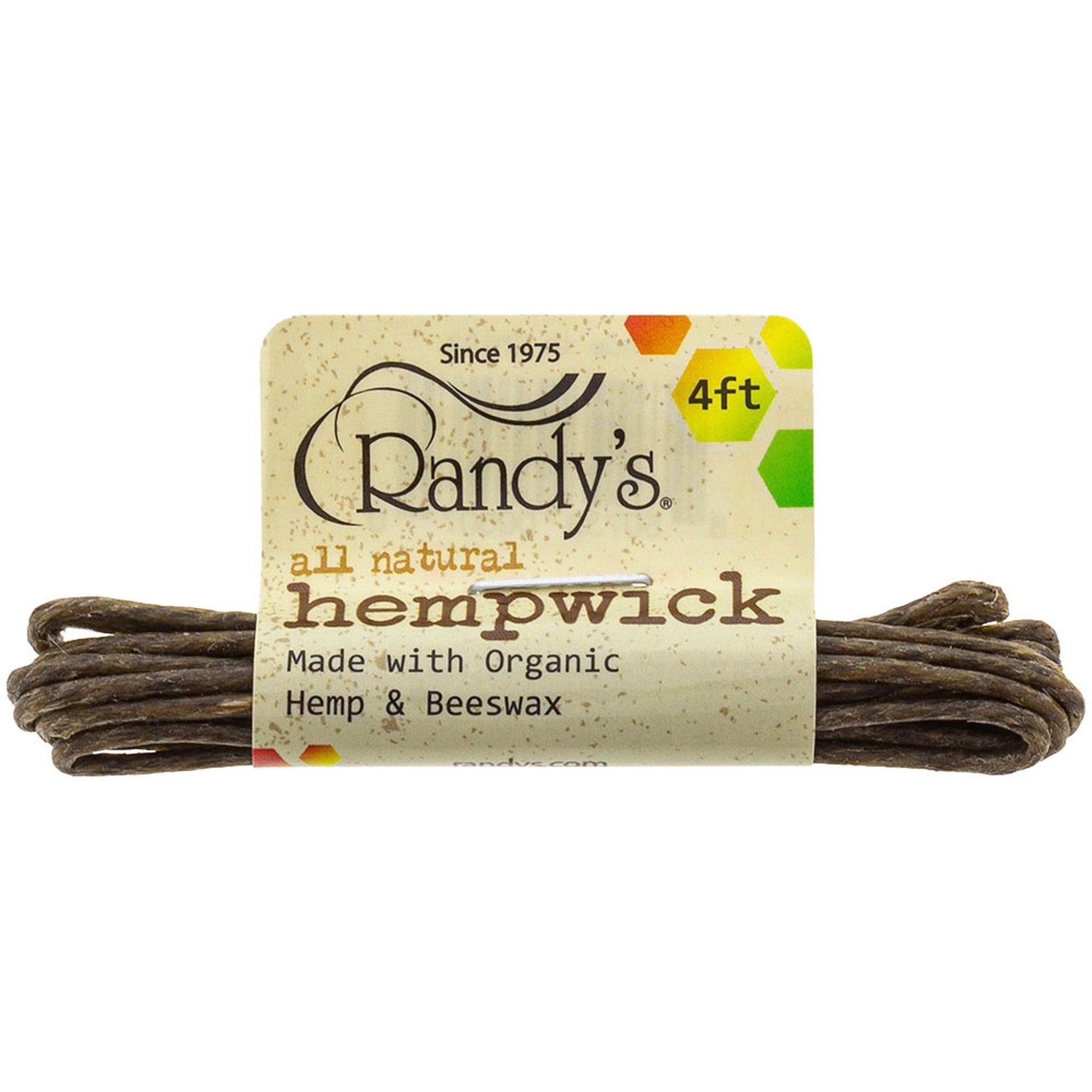 Randy’s All-Natural Hemp Wick - 4 ft Bundle by Randy’s | Mission Dispensary