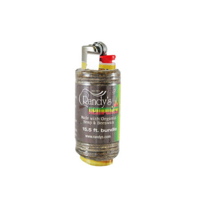 Randy’s Hemp Wick Lighter Sleeve - 15.5 ft Spool by Randy’s | Mission Dispensary